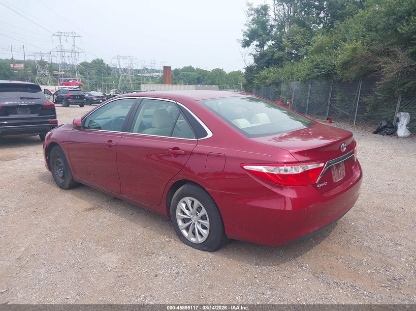 2017 TOYOTA CAMRY SEDAN 2.5L I-4 DOHC, VVT, 178HP