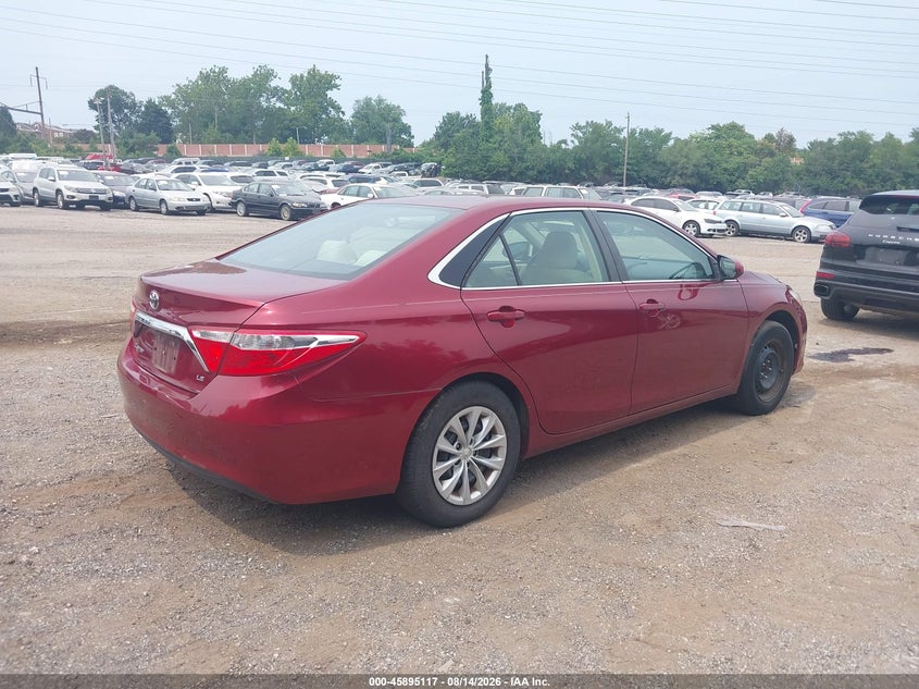 2017 TOYOTA CAMRY SEDAN 2.5L I-4 DOHC, VVT, 178HP