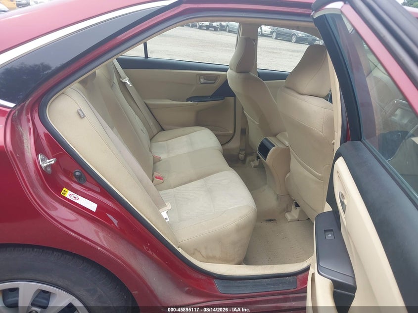 2017 TOYOTA CAMRY SEDAN 2.5L I-4 DOHC, VVT, 178HP