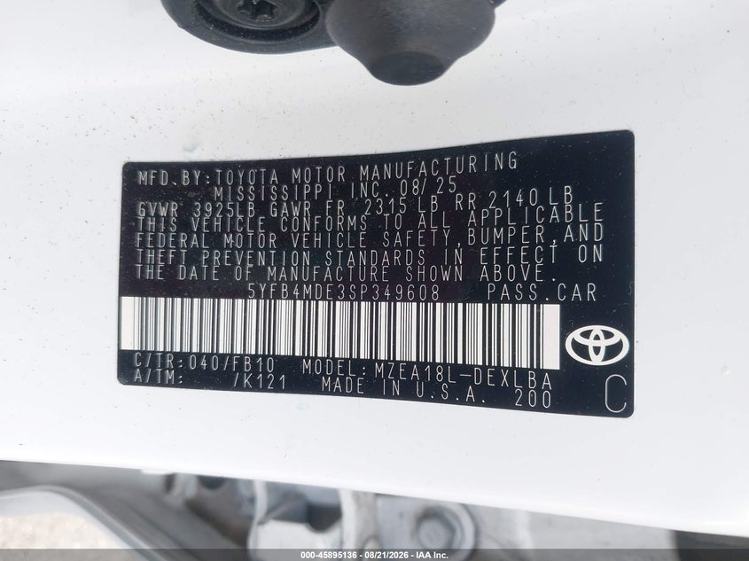 TOYOTA COROLLA - zdjęcie 9
