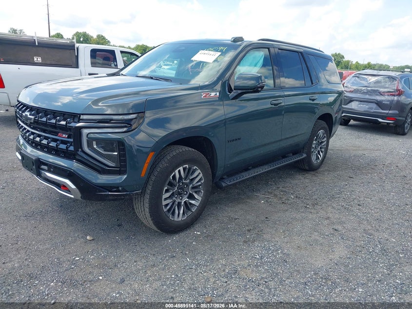 Vin: 1gns6prd9sr192661, lot: 46394202, chevrolet tahoe 4wd z71 20252