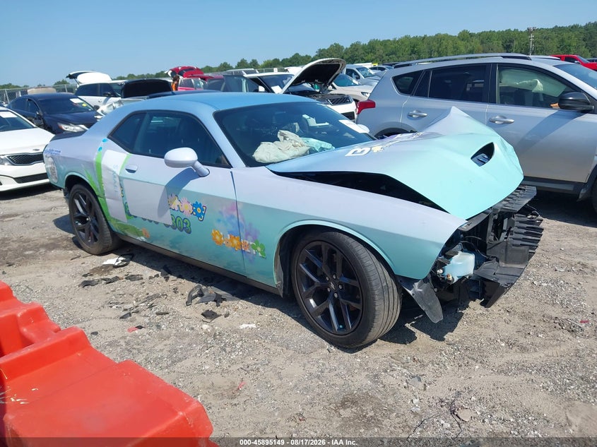 Vin: 2c3cdzjgxmh670288, lot: 46394210, dodge challenger gt 20211