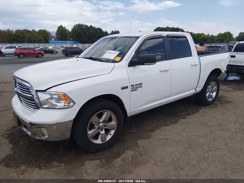 2019 RAM 1500, Rear, IAAI, VIN 1C6RR7LTXKS638962 — photo 2