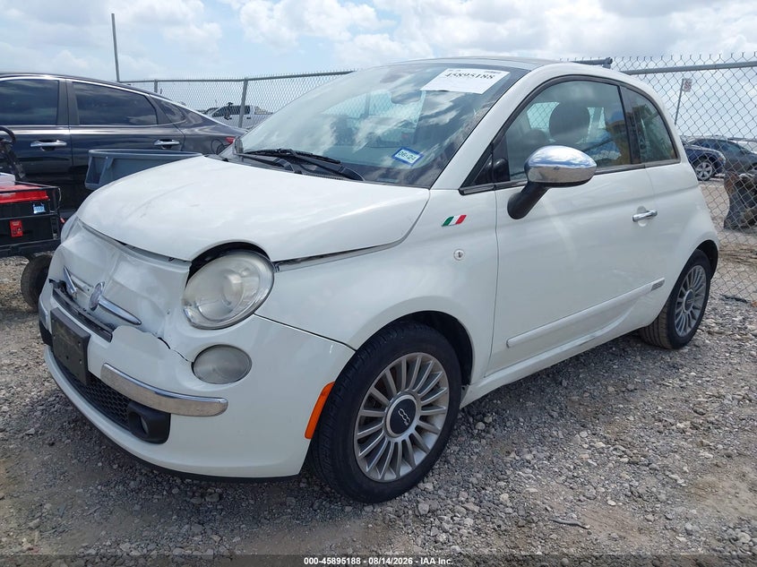 2012 FIAT 500 auction photo 2