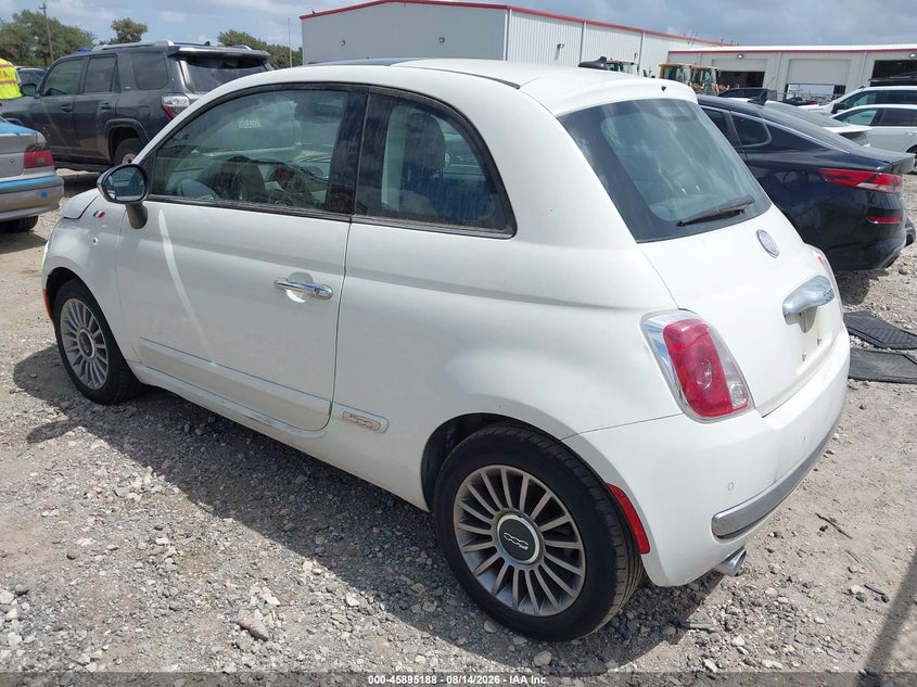 2012 FIAT 500 auction photo 3