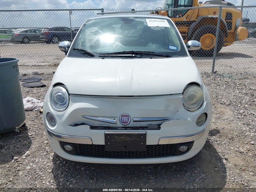 2012 FIAT 500 auction photo 6