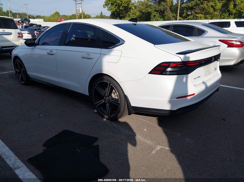 Vin: 1hgcy2f55pa034610, lot: 46394256, honda accord hybrid sport 20233
