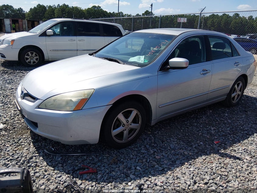 2003 Honda Accord, Обычный износ, IAAI, VIN 1HGCM56643A021489 — фото 2