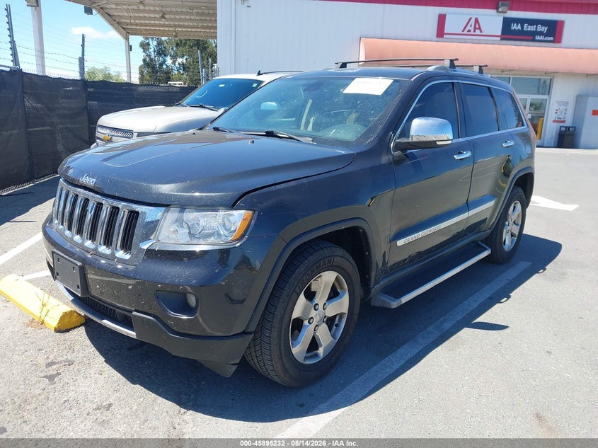 2012 Jeep Grand Cherokee, Удар спереду, IAAI, VIN 1C4RJFBT5CC273288 — фото 2
