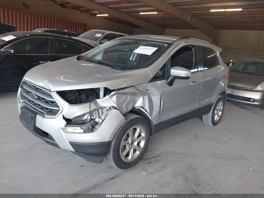 2020 FORD ECOSPORT SPORT UTILITY VEHICLE 1.0L I-3 DI, DOHC, VVT, TURBO, 123HP
