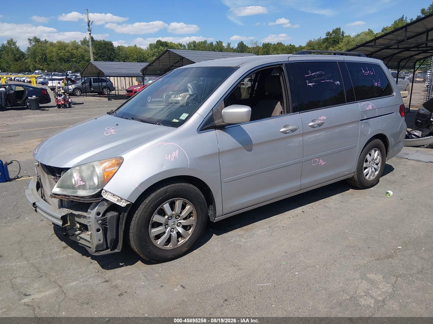 2010 Honda Odyssey, Удар спереду, IAAI, VIN 5FNRL3H4XAB057591 — фото 2