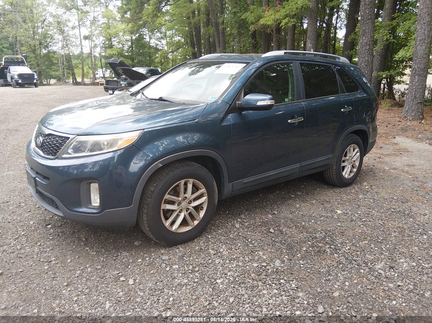 2014 KIA SORENTO SPORT UTILITY VEHICLE 2.4L I-4 DI, DOHC, VVT, 191HP
