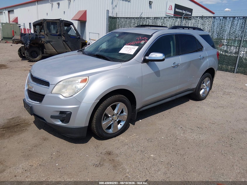 2014 Chevrolet Equinox, Прісна вода, IAAI, VIN 2GNALBEK1E6363916 — фото 2