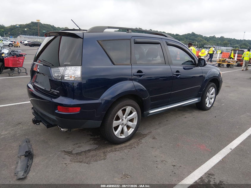 Vin: ja4jt4axxaz009309, lot: 46394383, mitsubishi outlander xls 20104