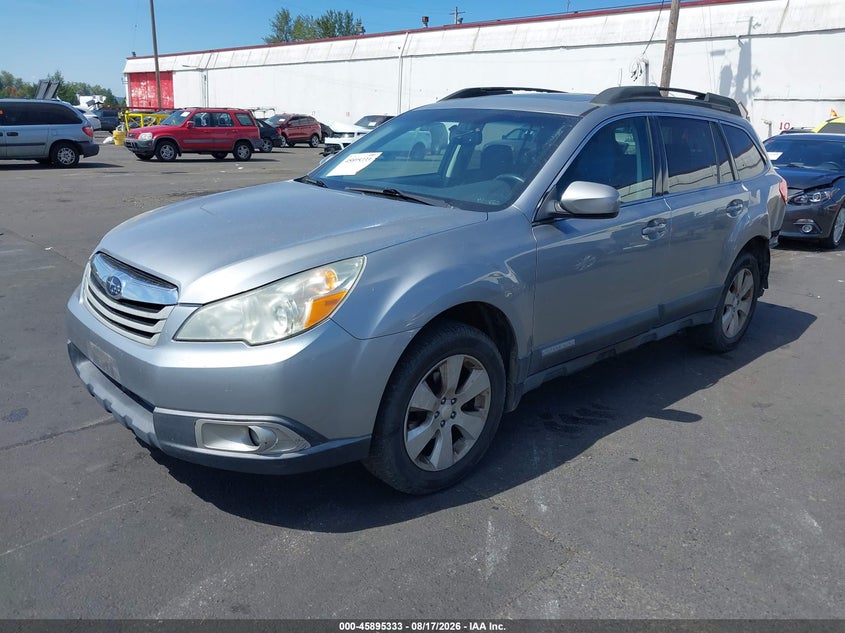 2011 Subaru Outback, Левый зад, IAAI, VIN 4S4BRBHC9B3351303 — фото 2