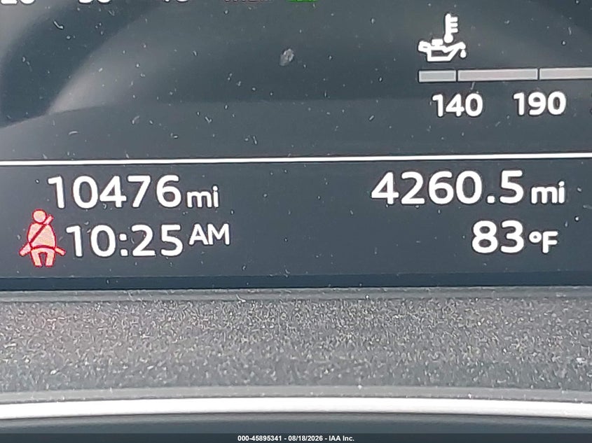 2021 AUDI Q5 SPORT UTILITY VEHICLE 2.0L I-4 DI, DOHC, VVT, TURBO, 261HP