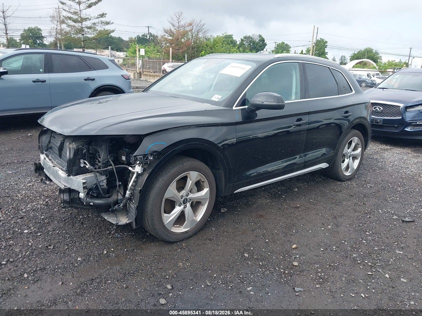 2021 AUDI Q5 SPORT UTILITY VEHICLE 2.0L I-4 DI, DOHC, VVT, TURBO, 261HP