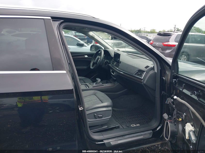 2021 AUDI Q5 SPORT UTILITY VEHICLE 2.0L I-4 DI, DOHC, VVT, TURBO, 261HP