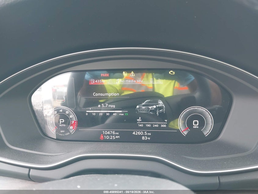 2021 AUDI Q5 SPORT UTILITY VEHICLE 2.0L I-4 DI, DOHC, VVT, TURBO, 261HP