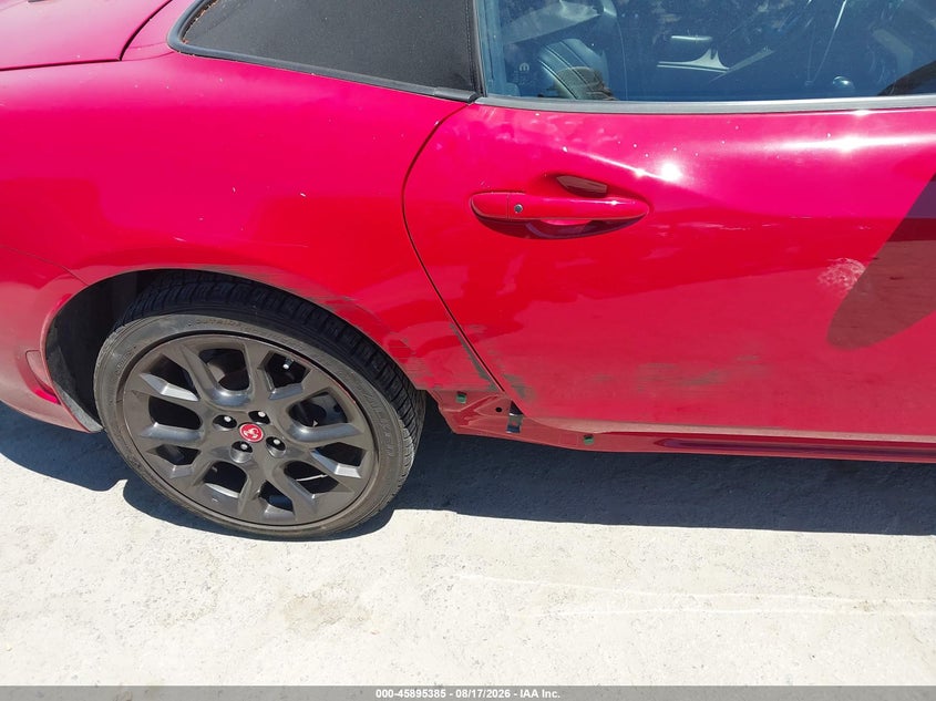 FIAT 124 SPIDER 2018 VIN JC1NFAEK6J0137558