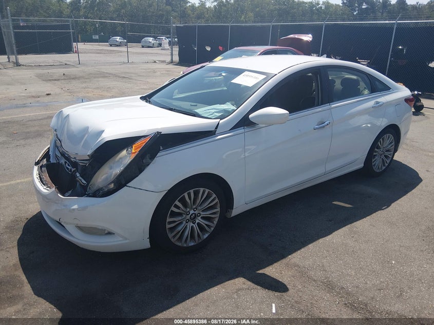 2011 Hyundai Sonata, Front End, IAAI, VIN 5NPEC4AB5BH318075 — photo 2