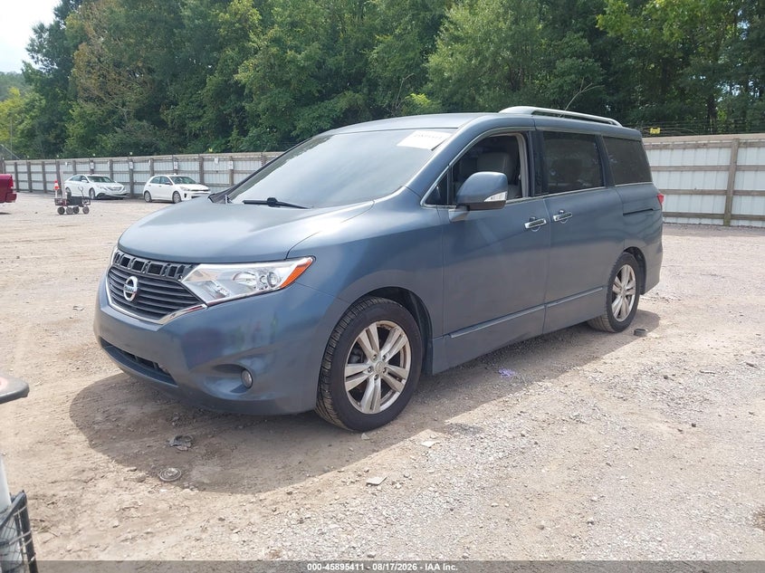 2011 Nissan Quest, Обычный износ, IAAI, VIN JN8AE2KP6B9000583 — фото 2