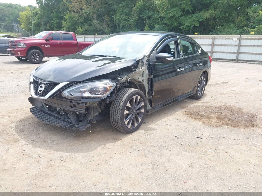 2017 Nissan Sentra, Front End, IAAI, VIN 3N1CB7AP7HY246964 — photo 2