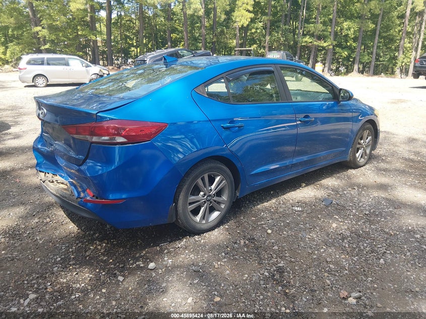 HYUNDAI ELANTRA 2017 VIN KMHD84LF2HU171981