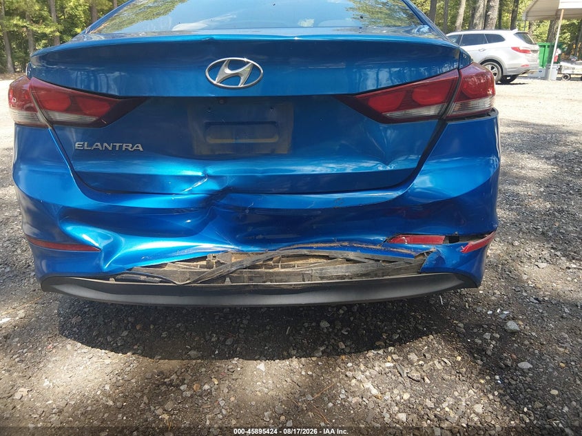 HYUNDAI ELANTRA 2017 VIN KMHD84LF2HU171981