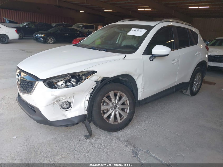 Vin: jm3ke2cy1e0373070, lot: 46394486, mazda cx-5 touring 20142