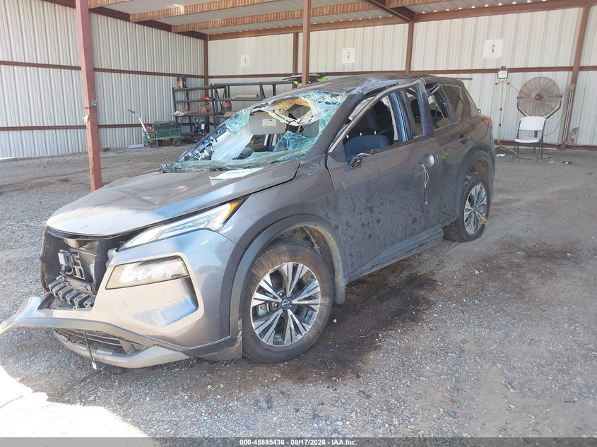 2023 Nissan Rogue Sv Fwd, All Over, IAAI, VIN JN8BT3BA2PW434861 — photo 2