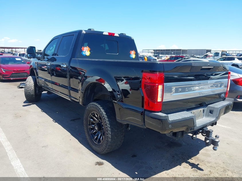 Vin: 1ft7w2bt8lee20919, lot: 46394565, ford f-250 platinum 20203