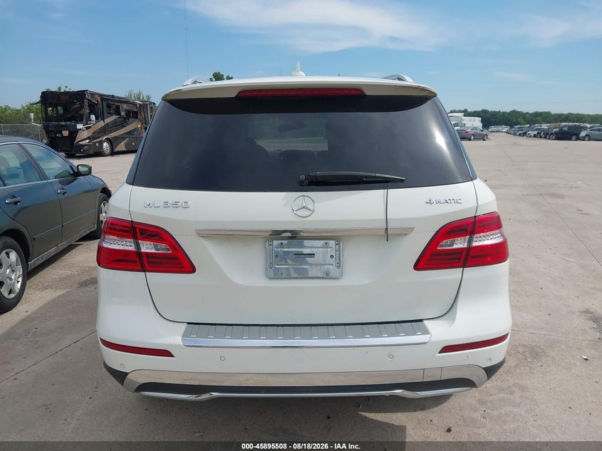 MERCEDES-BENZ ML 350 2012 VIN 4JGDA5HB7CA023934