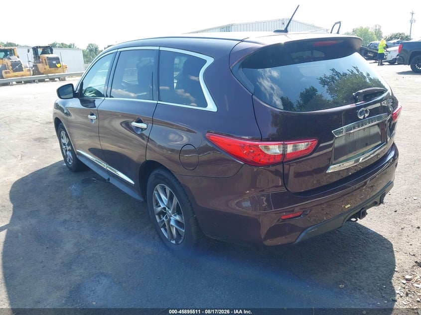 Vin: 5n1al0mm1fc517559, lot: 46394572, infiniti qx60 20153