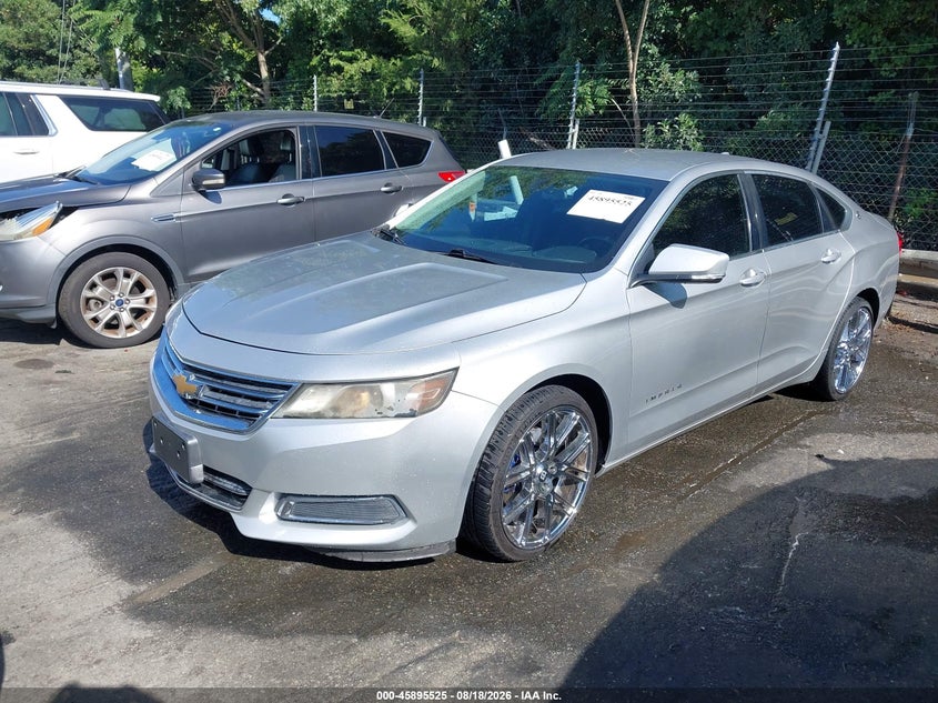 2014 Chevrolet Impala, Неизвестно, IAAI, VIN 2G1125S37E9164824 — фото 2