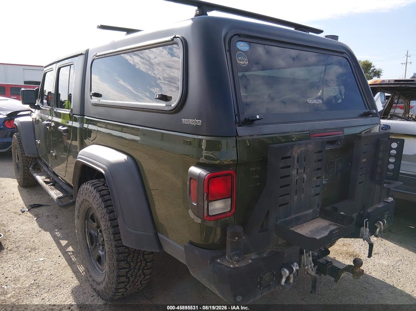 Vin: 1c6jjtag6pl585214, lot: 46394591, jeep gladiator sport 20233