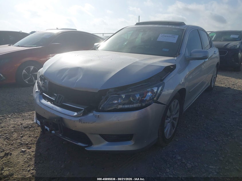 2015 Honda Accord, Front End, IAAI, VIN 1HGCR2F8XFA101420 — photo 2