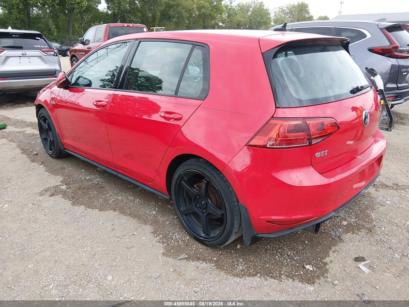 2015 VOLKSWAGEN GOLF GTI auction photo 3