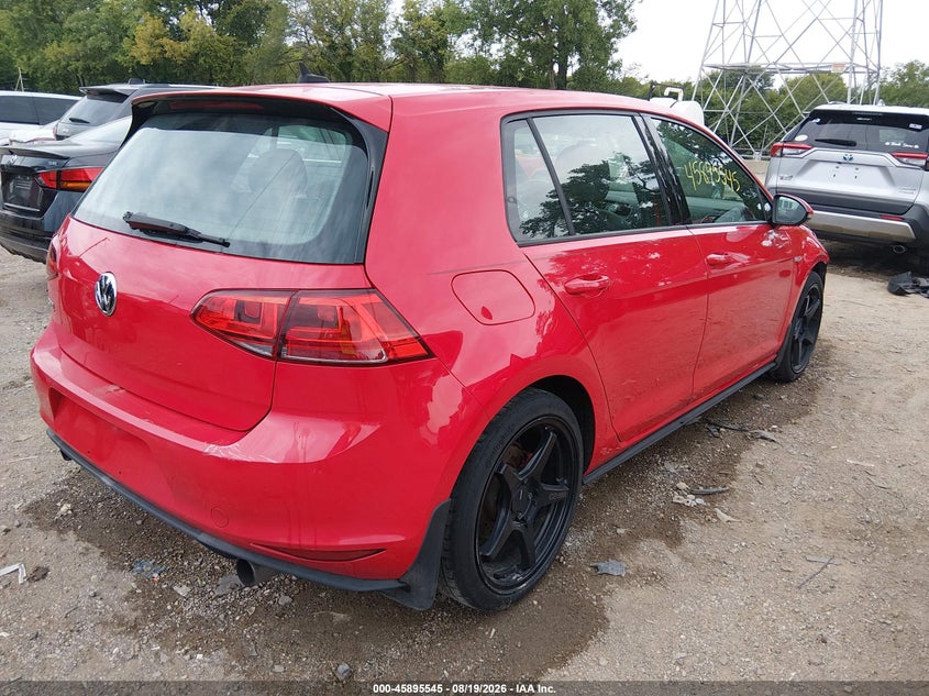 2015 VOLKSWAGEN GOLF GTI auction photo 4