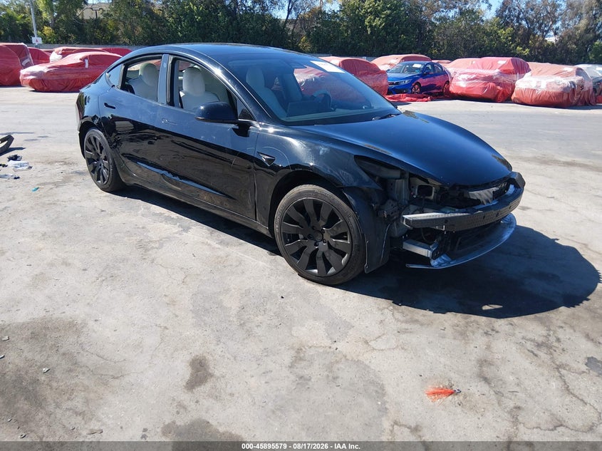 Vin: 5yj3e1ea2nf354259, lot: 46394640, tesla model 3 rear-wheel drive 2022 img_1