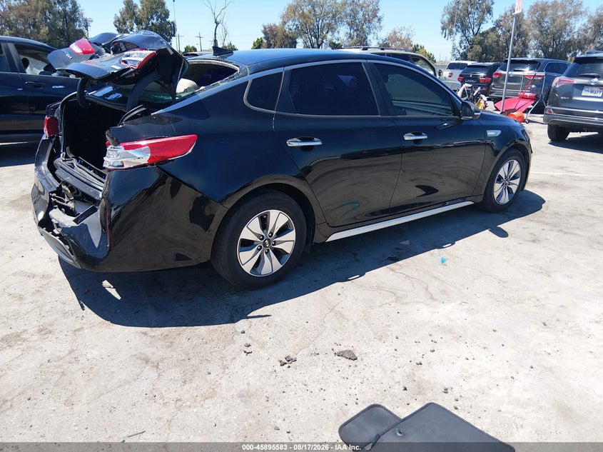 2017 KIA OPTIMA HYBRID auction photo 4
