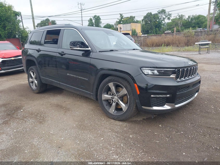 Vin: 1c4rjkbg4n8525064, lot: 46394702, jeep grand cherokee l limited 4x4 20221