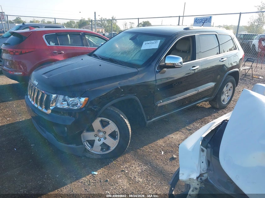 2011 Jeep Grand Cherokee, Удар спереду, IAAI, VIN 1J4RR5GT1BC528359 — фото 2