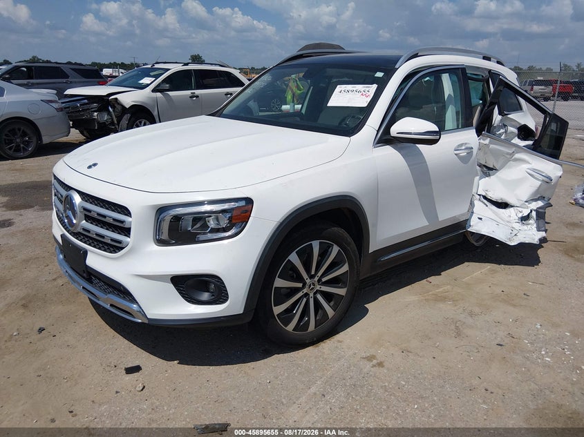 Vin: w1n4m4hb0lw044772, lot: 46394715, mercedes-benz glb 250 4matic 20202