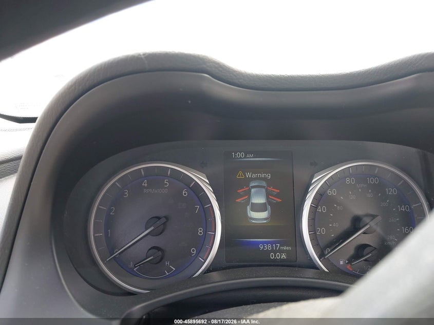 2017 INFINITI Q50 auction photo 7