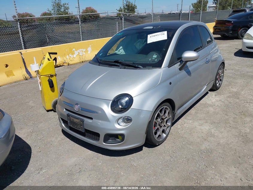 2012 FIAT 500 auction photo 2