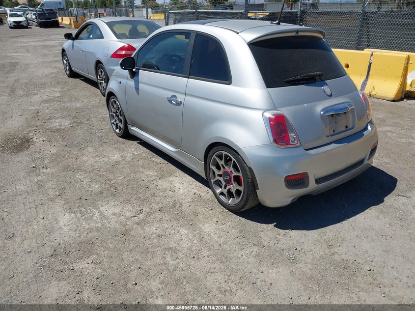 2012 FIAT 500 auction photo 3