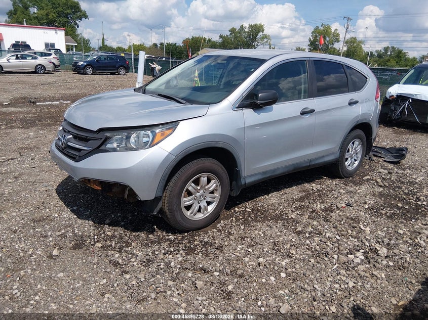 2014 Honda CR-V, Удар спереду, IAAI, VIN 2HKRM4H3XEH110176 — фото 2
