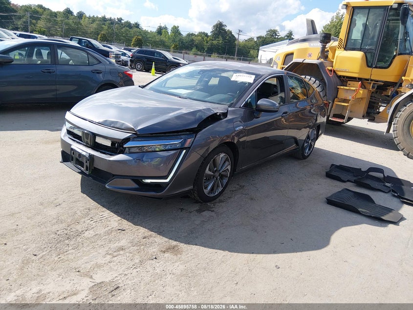 2018 Honda Clarity, Удар спереду, IAAI, VIN JHMZC5F31JC015960 — фото 2