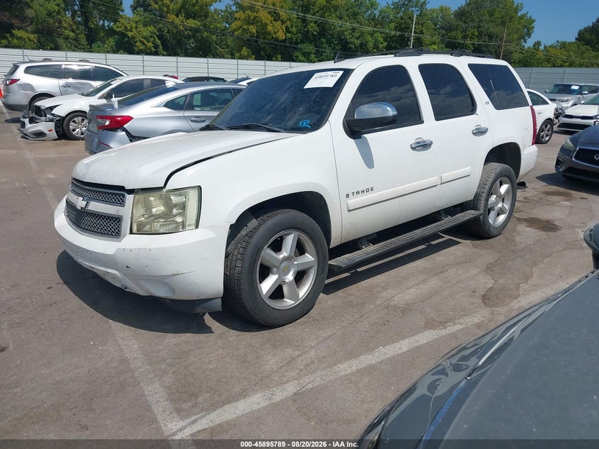 2007 Chevrolet Tahoe Ltz, Front End, IAAI, VIN 1GNFK13037J373048 — photo 2